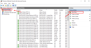 mở port cho Node.js trên Windows Server
