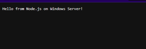 Node.js trên Windows
